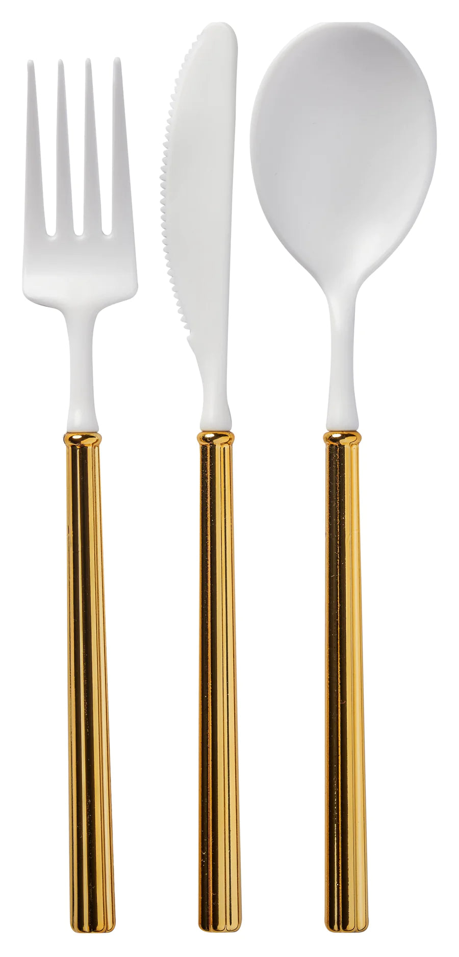Villa Flatware: Gold Handles