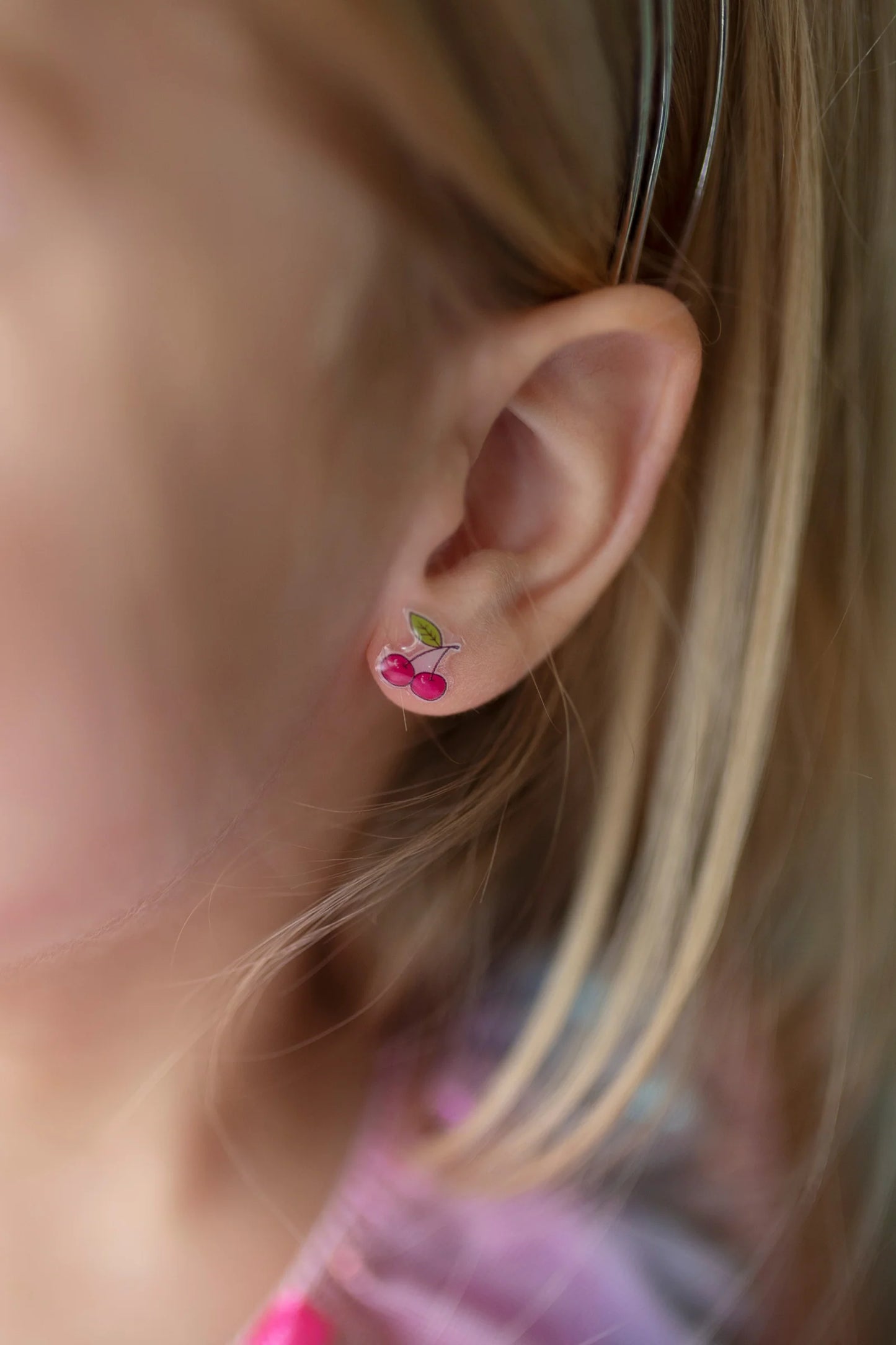 Sticker Earrings: Whimsical Unicorn