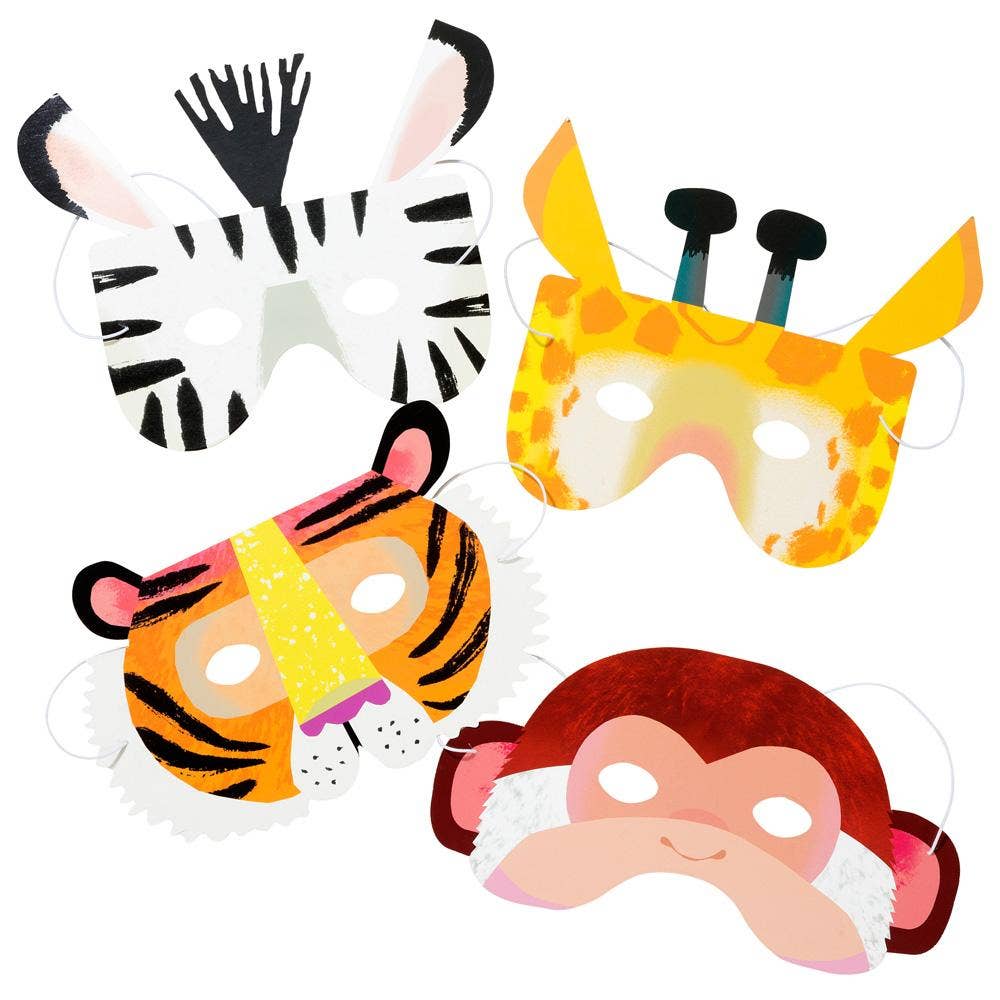 Talking Tables Kids Dress-Up Masks: Animals