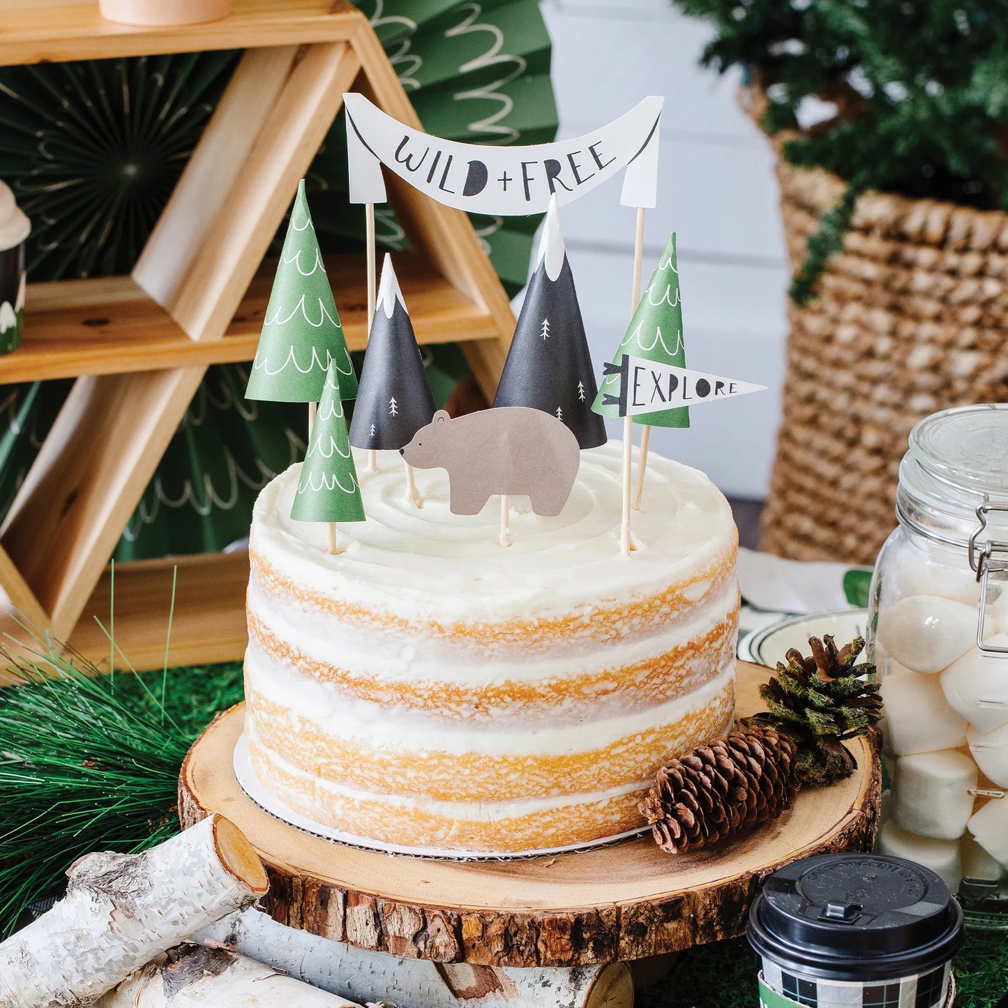 Cake Topper Set: Adventure