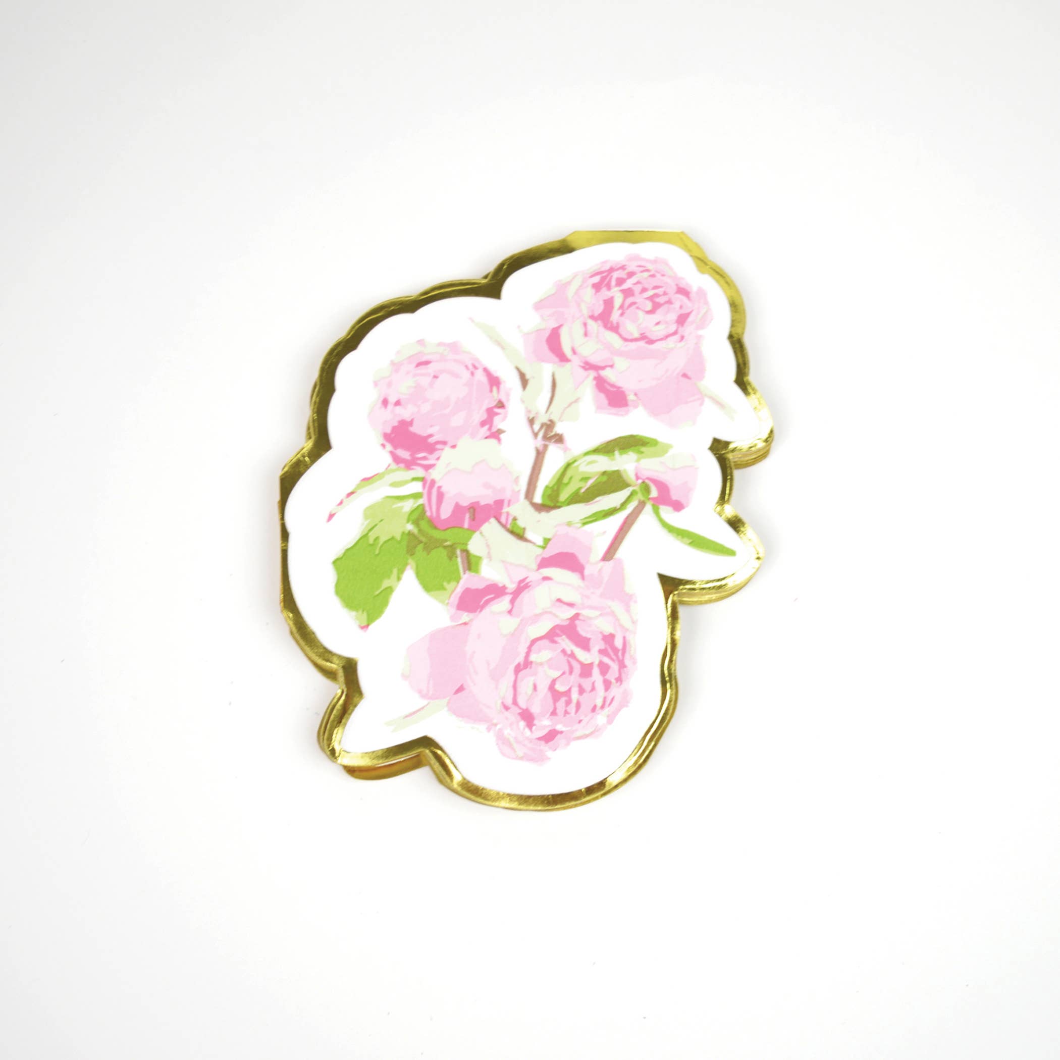 DieCut Napkins Peonies Pop & Pour Party Co