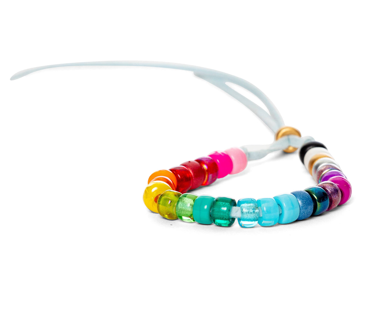 Malibu Sugar Beaded Bracelet: Daily Candy - Rainbow