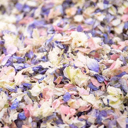 Biodegradable Flower Confetti Tube: Bouquet Flower