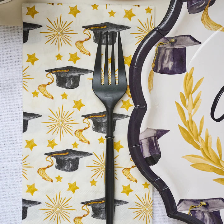 Hats Off! Graduation Cocktail Napkins