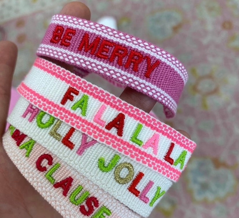 The Kenzie Collective Bracelet: Fa La La La La