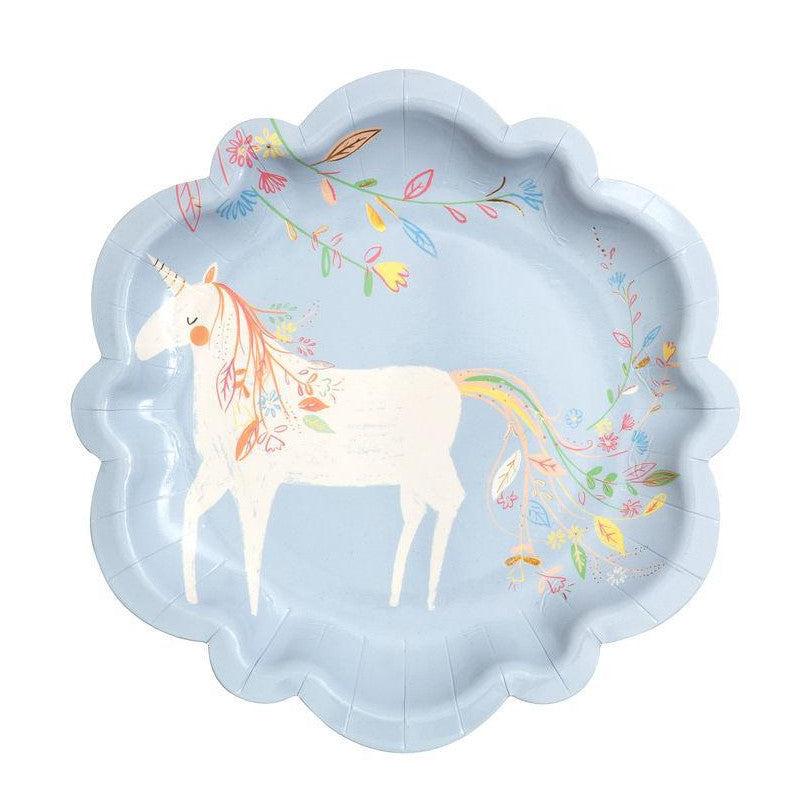 Small Scalloped Plates: Magical Princess