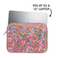 Flower Shop Confetti Laptop Sleeve