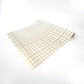 Paper Table Runner: Gold Plaid