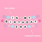 Swiftie Birthday Era Banner