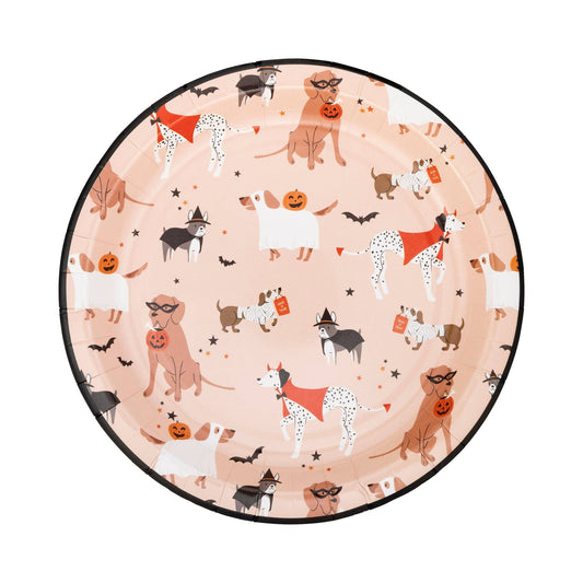 Costume Dogs Paper Plates