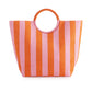 Orange & Pink Mirage Tote Bag