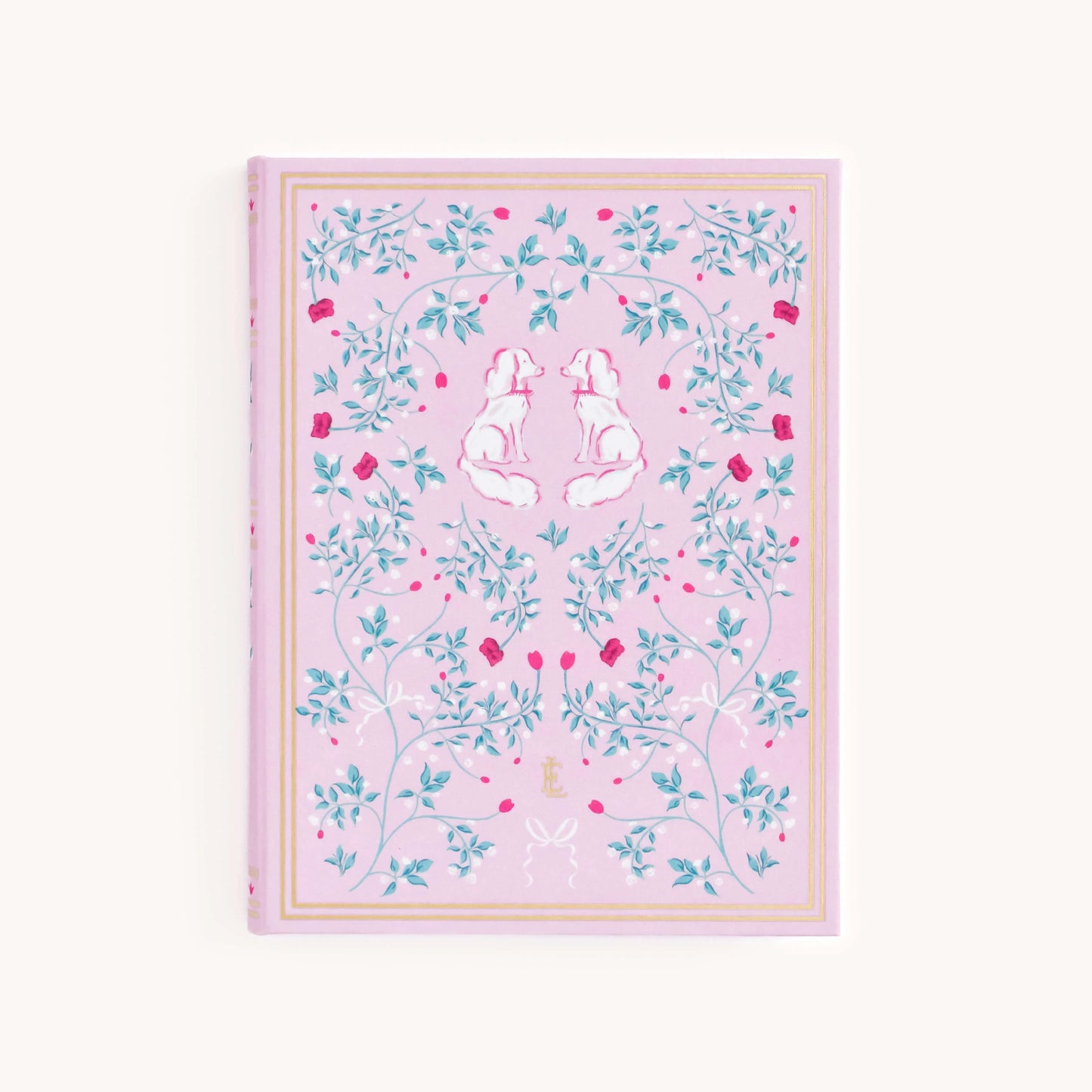 Simplified Blush Pink Linen Journal
