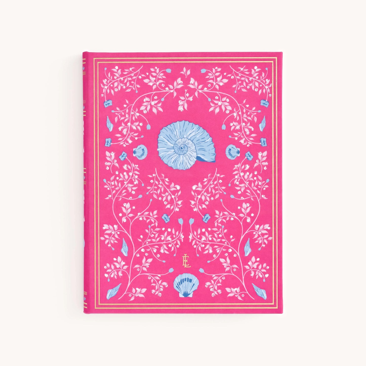 Simplified Raspberry Pink Linen Journal