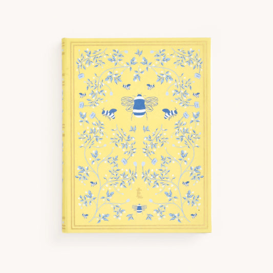 Simplified Yellow Linen Journal