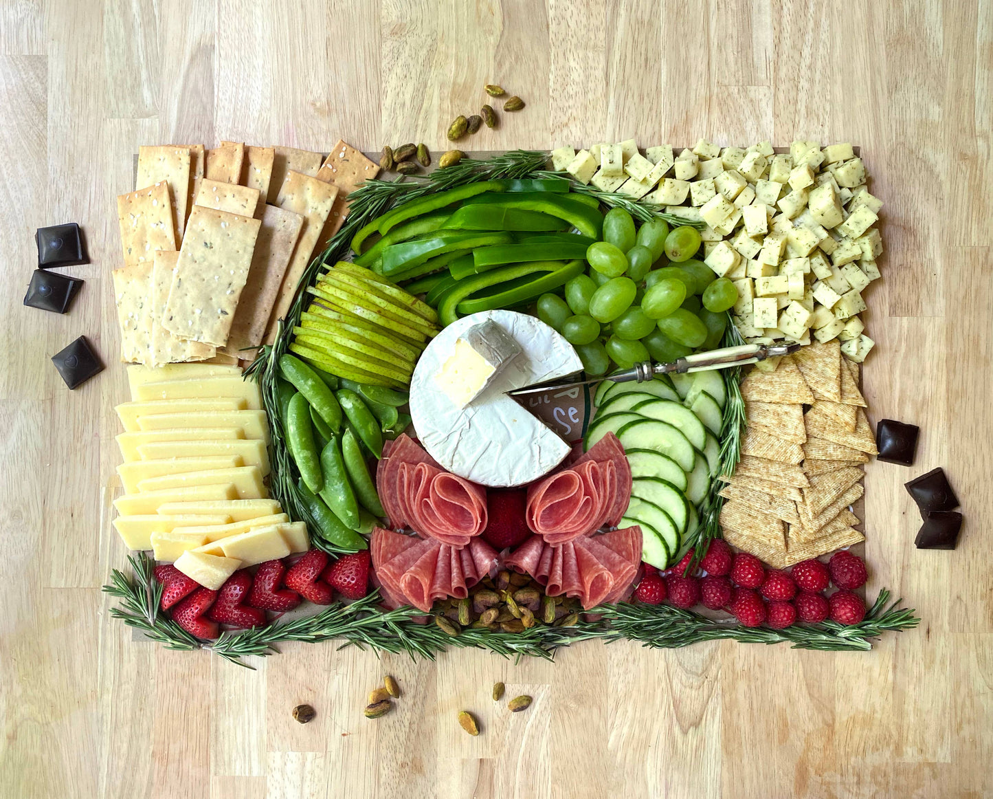 Reusable Charcuterie Cheat Sheet | Wreath