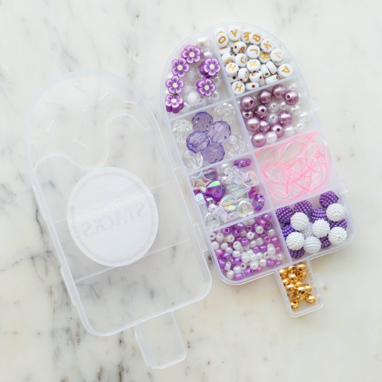 The Lavender Freeze Bracelet Kit