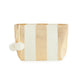 Gold & Ivory Mirage Zip Pouch