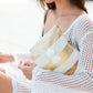Gold & Ivory Mirage Zip Pouch
