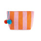 Orange & Pink Mirage Zip Pouch