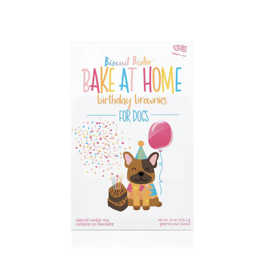 Bake-at-Home Birthday Brownies Dog Treats