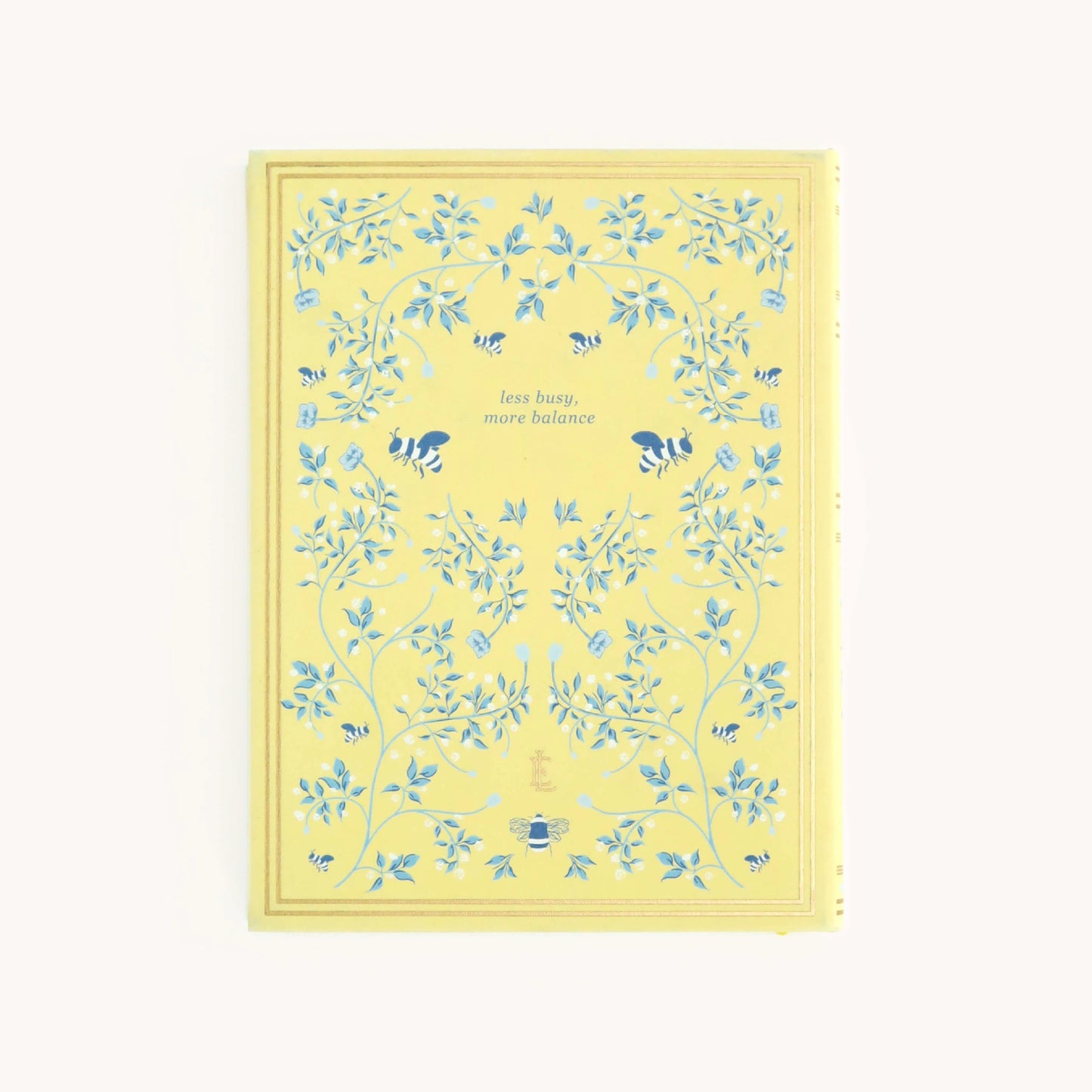 Simplified Yellow Linen Journal