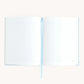Simplified Carolina Blue Linen Journal