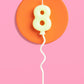 Pastel Bubble Candle: 8