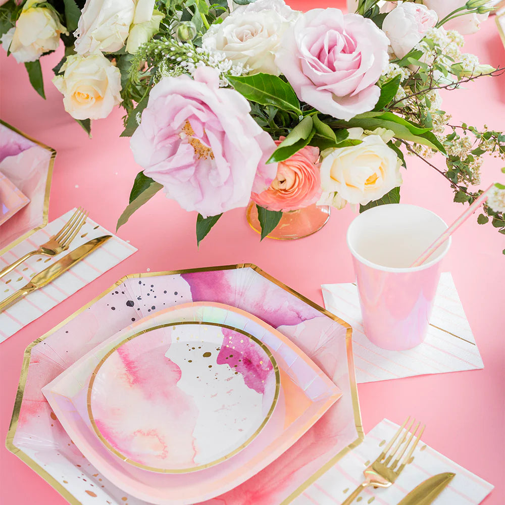 Dessert Plates: Pretty in Pink