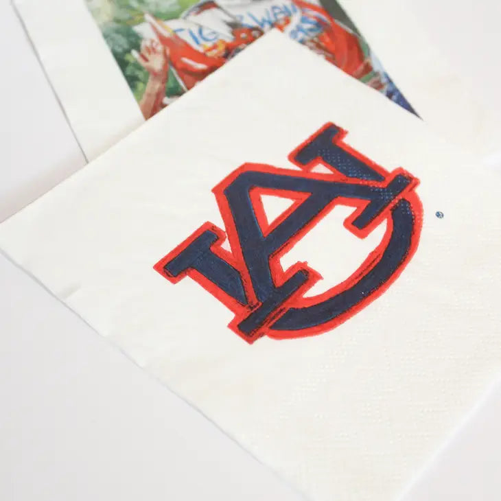 Cocktail Napkins: Auburn Logo