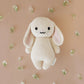 Oatmeal Baby Bunny Hand-Knit Doll