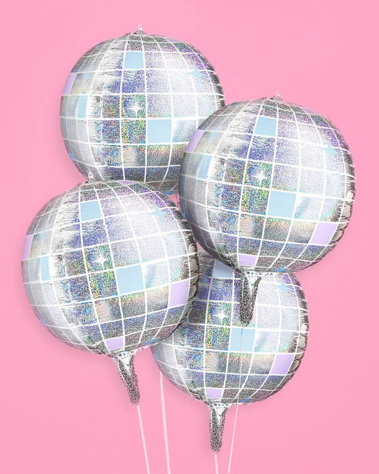 Iridescent Shimmer Disco Balloon