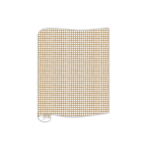 Brown Gingham Paper Table Runner (Copy)