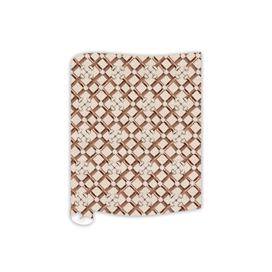 Derby Horse Harness Trellis Paper Table Runner