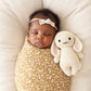 Oatmeal Baby Bunny Hand-Knit Doll