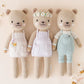 Charlie the Honey Bear Hand-Knit Doll