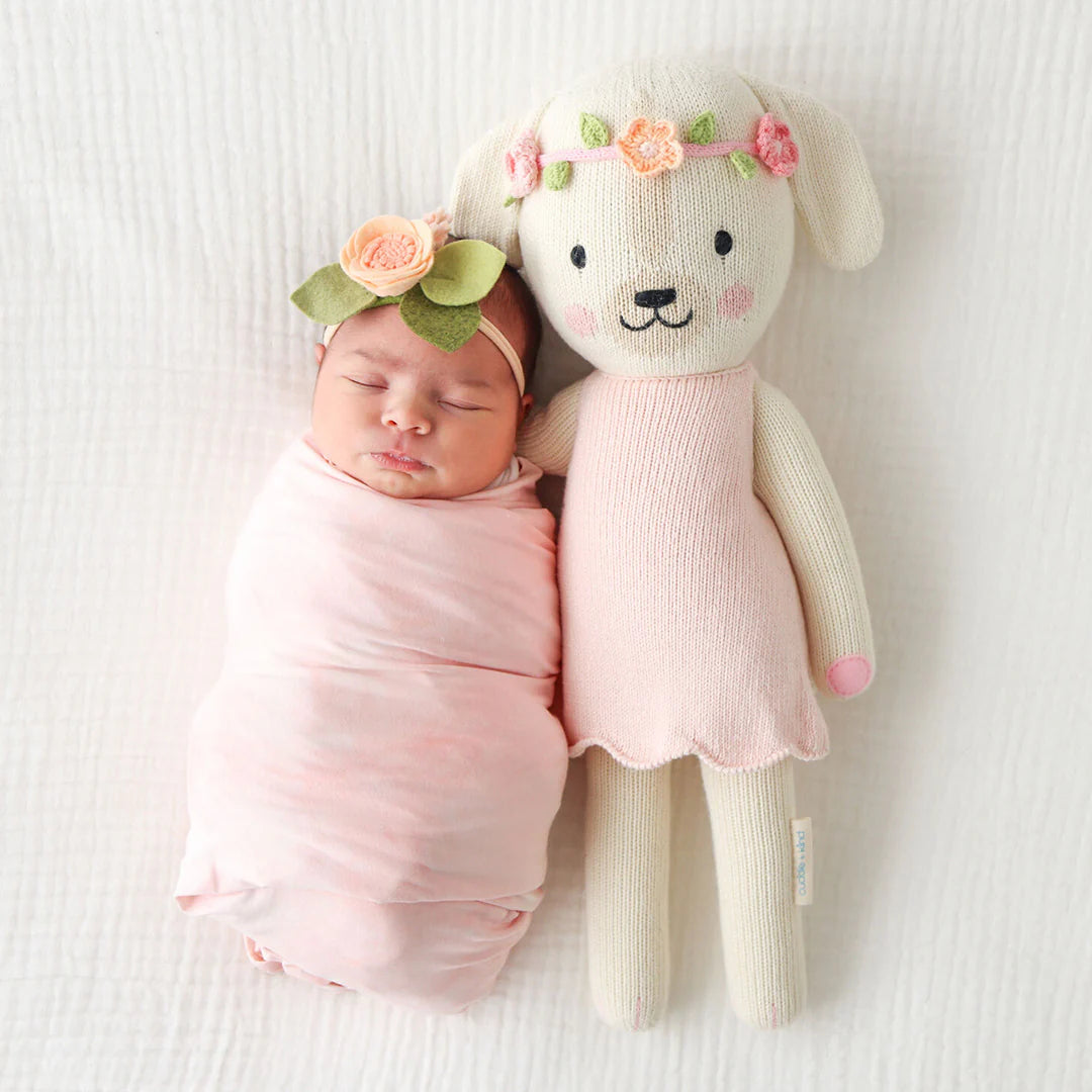 Charlotte the Dog Hand-Knit Doll