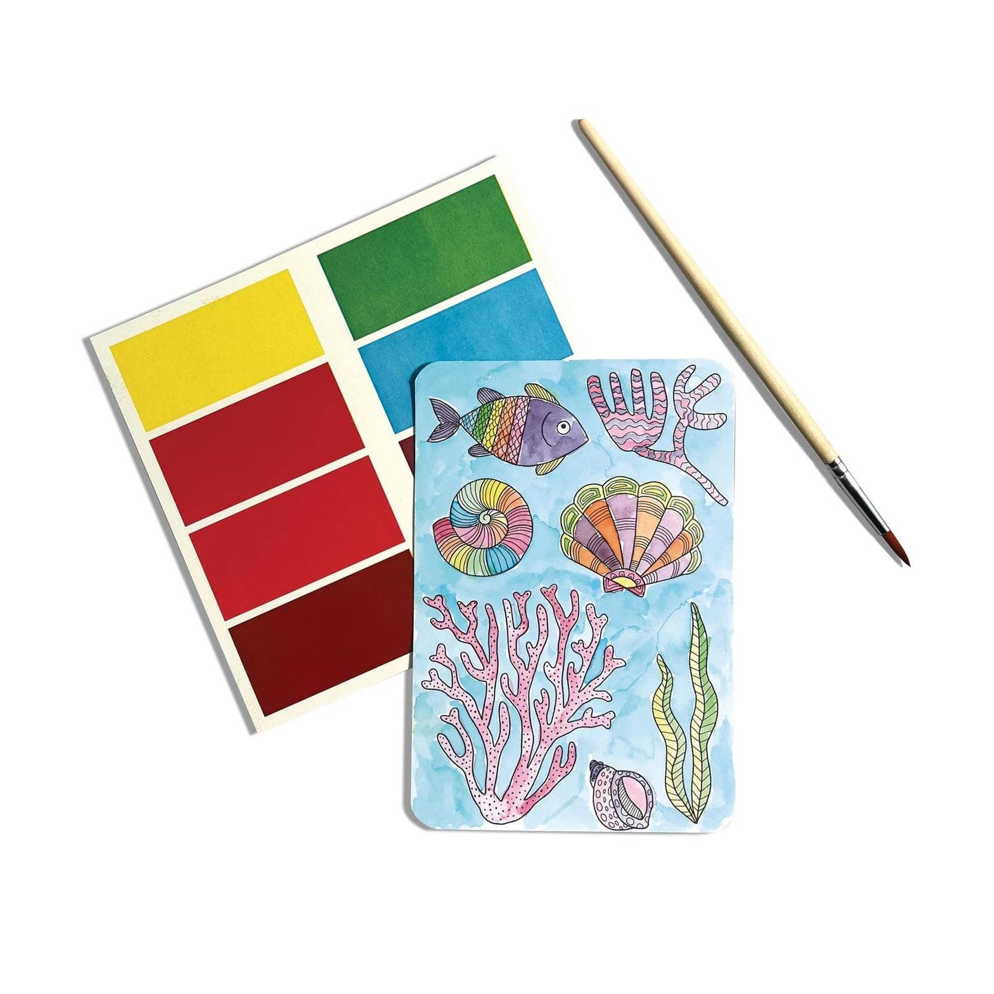 Scenic Hues D.I.Y. Watercolor Kit: Ocean Paradise