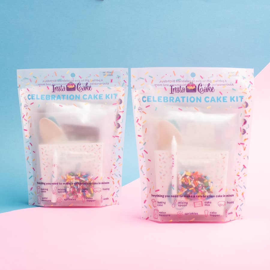 InstaCake Celebration Cake Kit: Vanilla Confetti