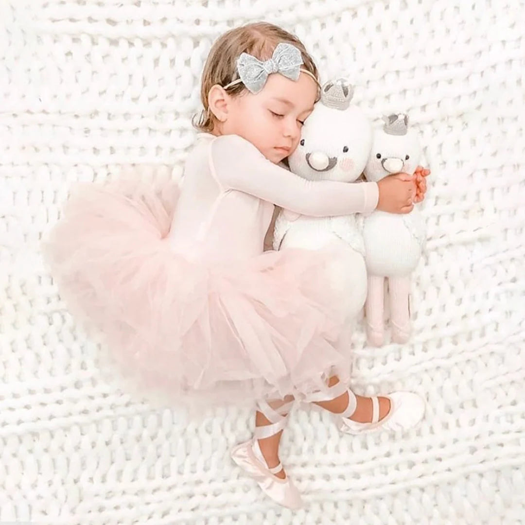 Harlow the Swan Hand-Knit Doll