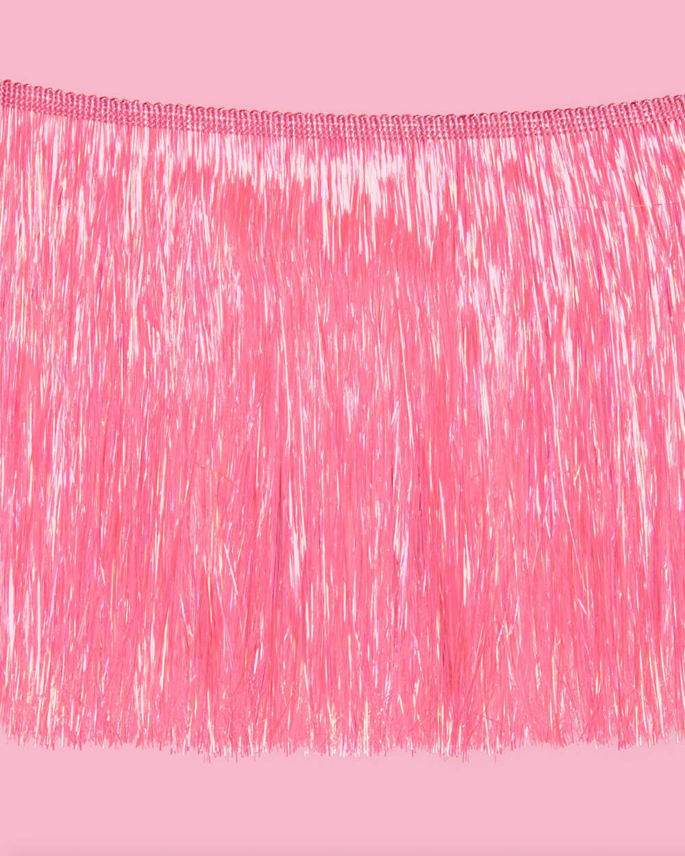Fringe Garland: Iridescent Hot Pink