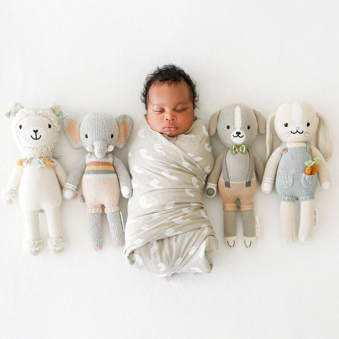 Henry the Bunny Hand-Knit Doll