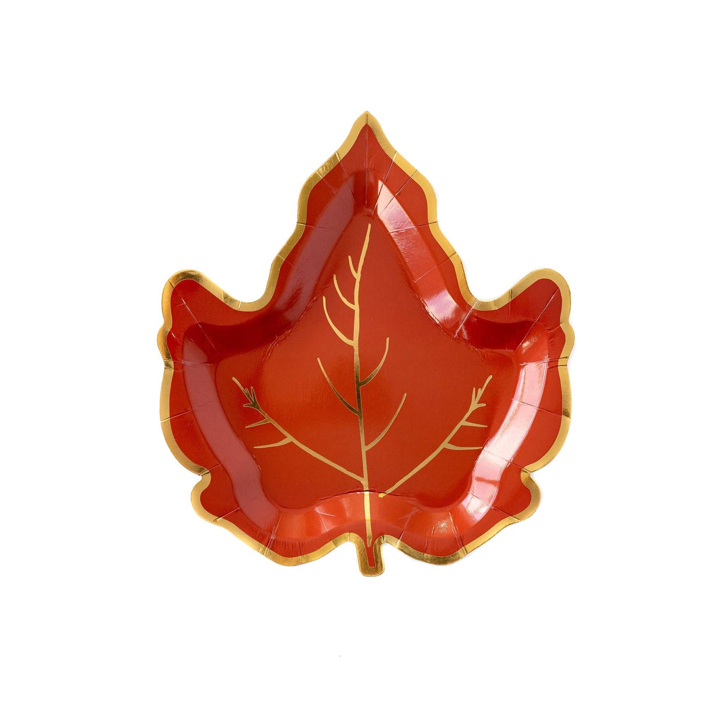 Maple Leaf Shaped 7" Plate