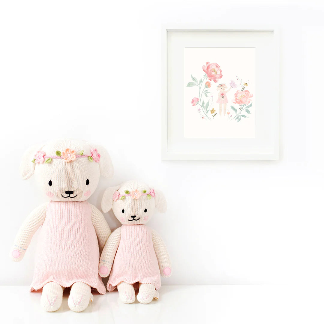 Charlotte the Dog Hand-Knit Doll
