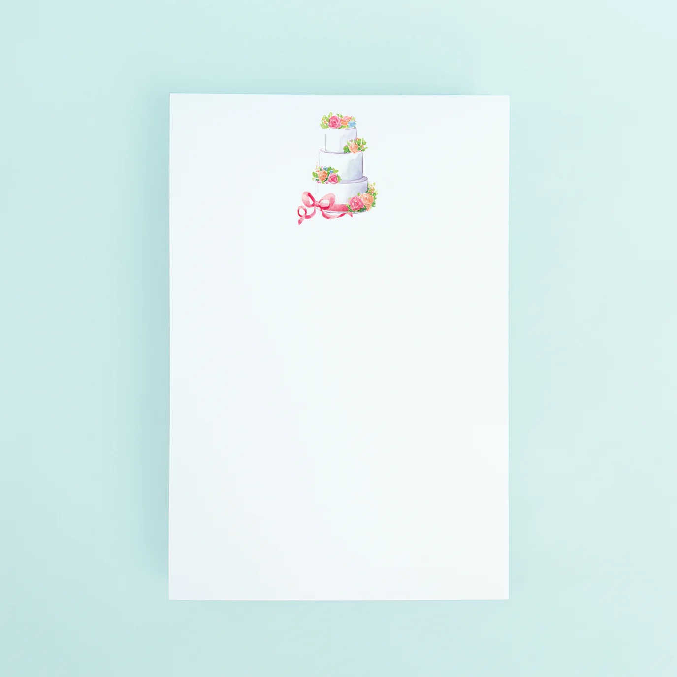 Wedding Cake Notepad