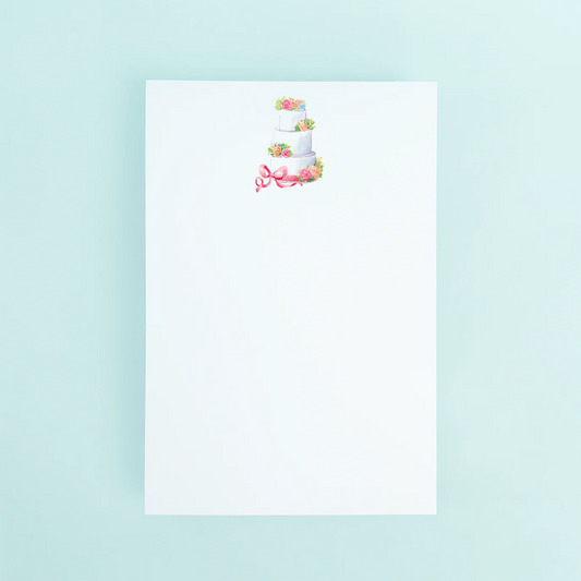 Wedding Cake Notepad