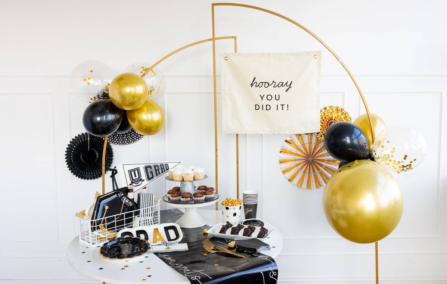 Graduation Cap Shaped Paper Plate