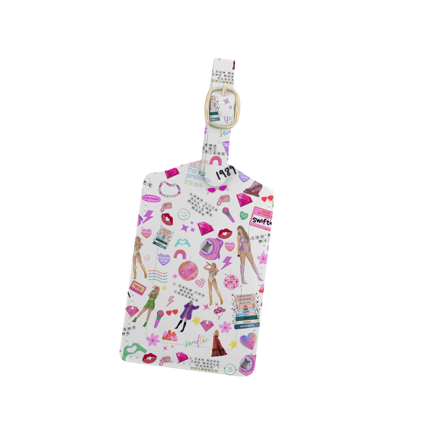 Swiftie Mosaic Luggage or Backpack Tag