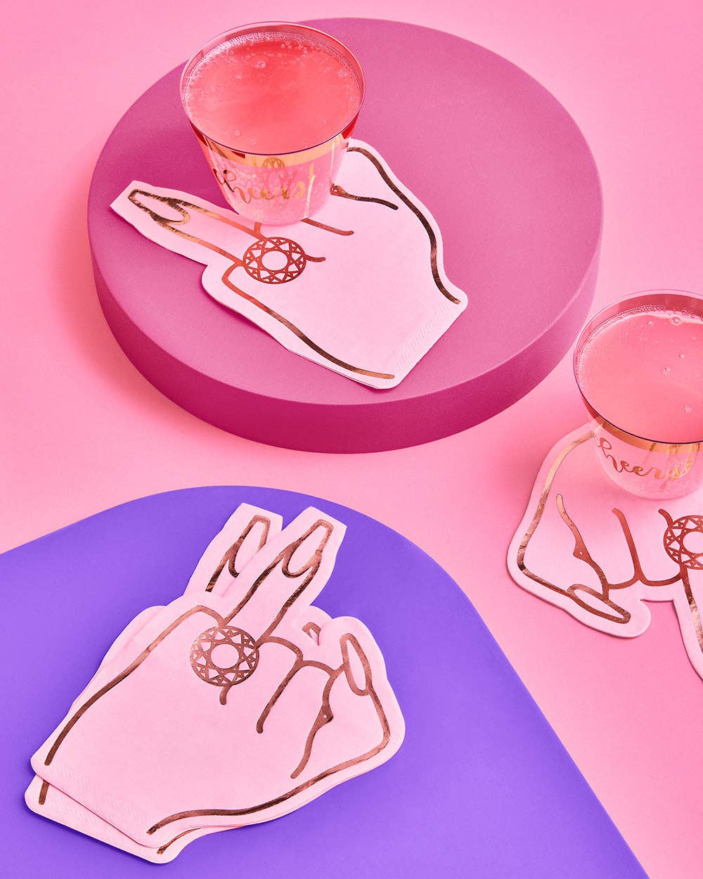 Cocktail Napkins: Put a Ring On It