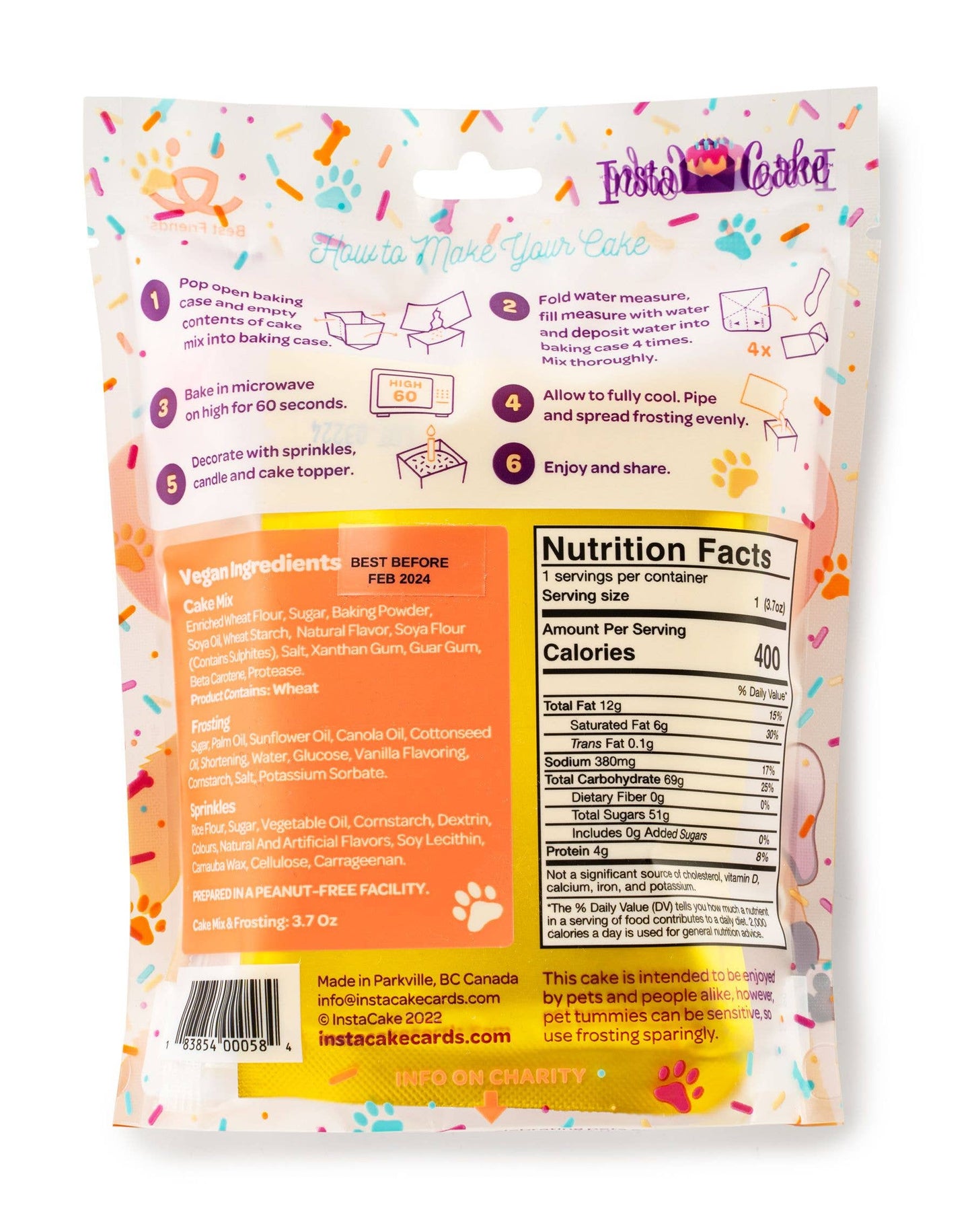 Pet Celebration Cake Kit