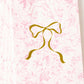 Pink Bow Toile Paper Guest Napkins